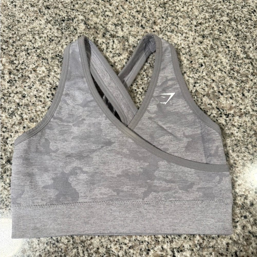 Gymshark Adapt Camo Seamless Sports Bra Size Small